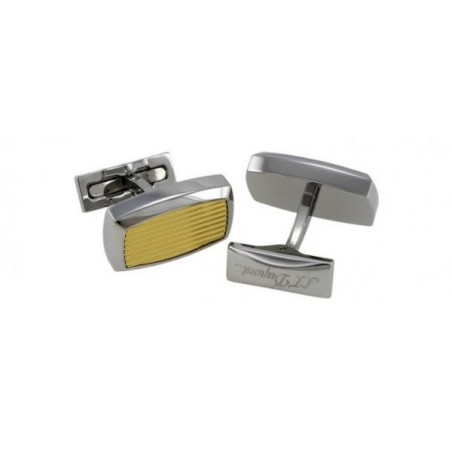 Butoni S.T. Dupont Etiquette Guilloche Palladium