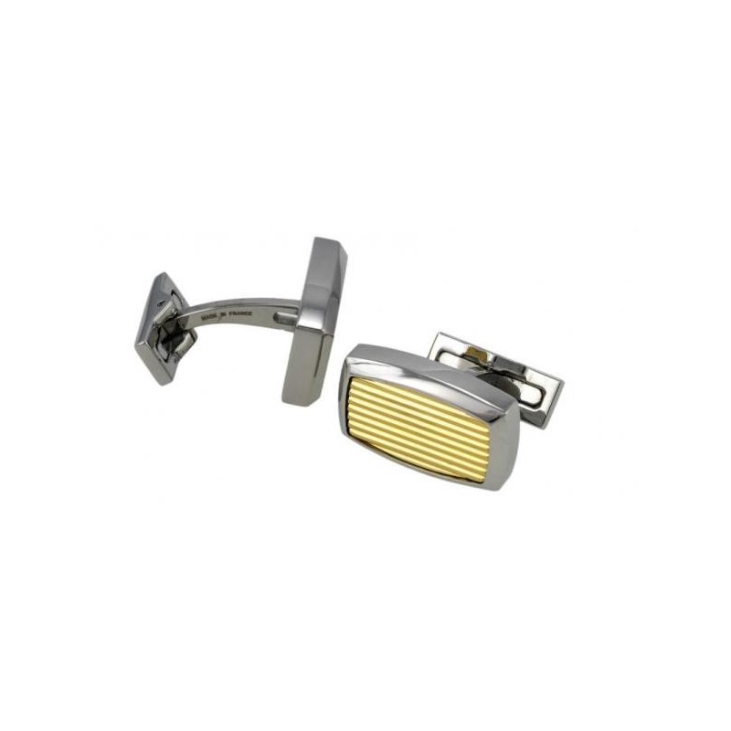 Butoni S.T. Dupont Etiquette Guilloche Palladium