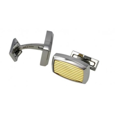 Butoni S.T. Dupont Etiquette Guilloche Palladium