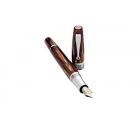 Stilou Montegrappa Extra 1930 Turtle Yellow Silver