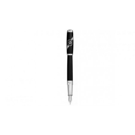 Stilou S.T. Dupont Fount Elysee Line D Placed Lacquer Blason
