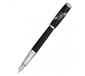 Stilou S.T. Dupont Fount Elysee Line D Placed Lacquer Blason