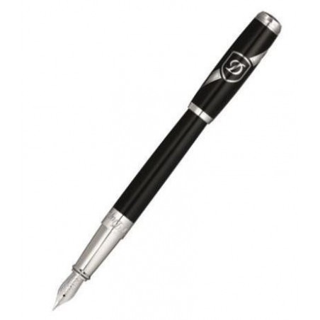 Stilou S.T. Dupont Fount Elysee Line D Placed Lacquer Blason