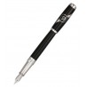 Stilou S.T. Dupont Fount Elysee Line D Placed Lacquer Blason