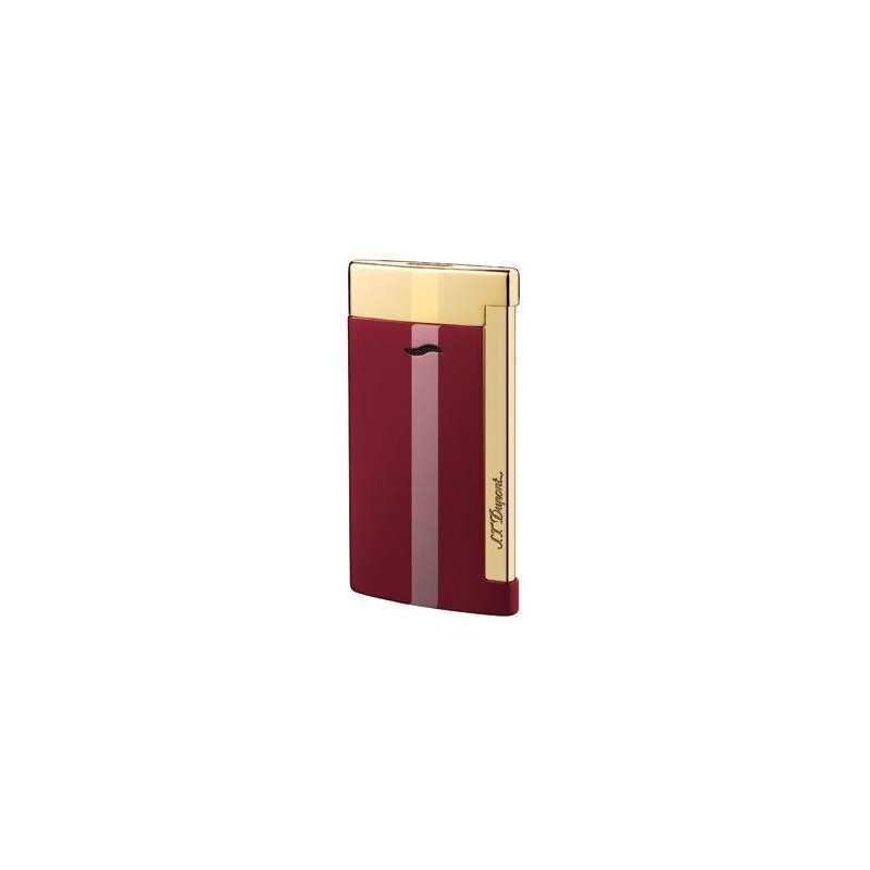 Bricheta S.T. Dupont Slim 7 Red and Gold