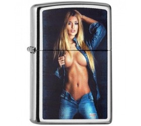 Bricheta ZIPPO 207 Denim Girl