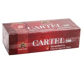 Tuburi tigari Cartel Strawberry 200
