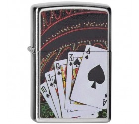 Bricheta Zippo 207 Royal Flush