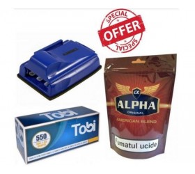 Set de injectat tigari Alpha Complet