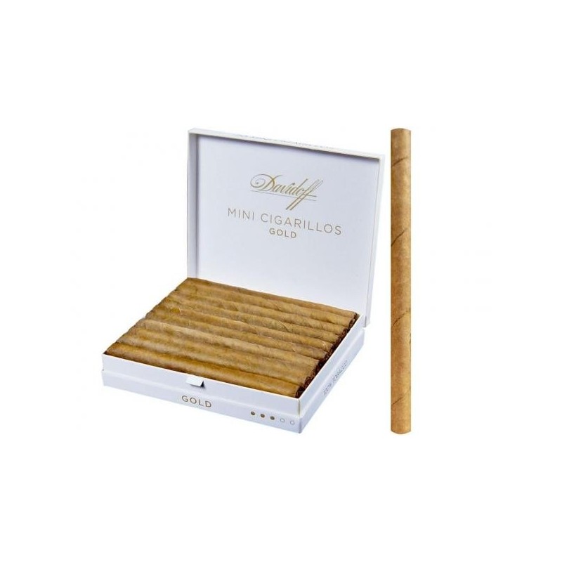 Tigari de foi Davidoff Mini Cigarillos Gold 10S