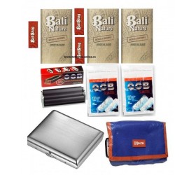 Set accesorii rulat Bali Shag Nature Complet