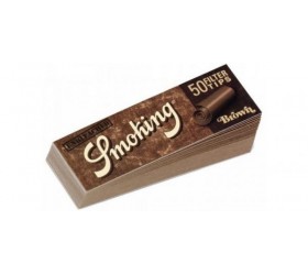 Filtre carton Smoking Filter Tips 50 Brown