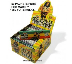 Foite rulat tigari Bob Marley King Size 50 pachete