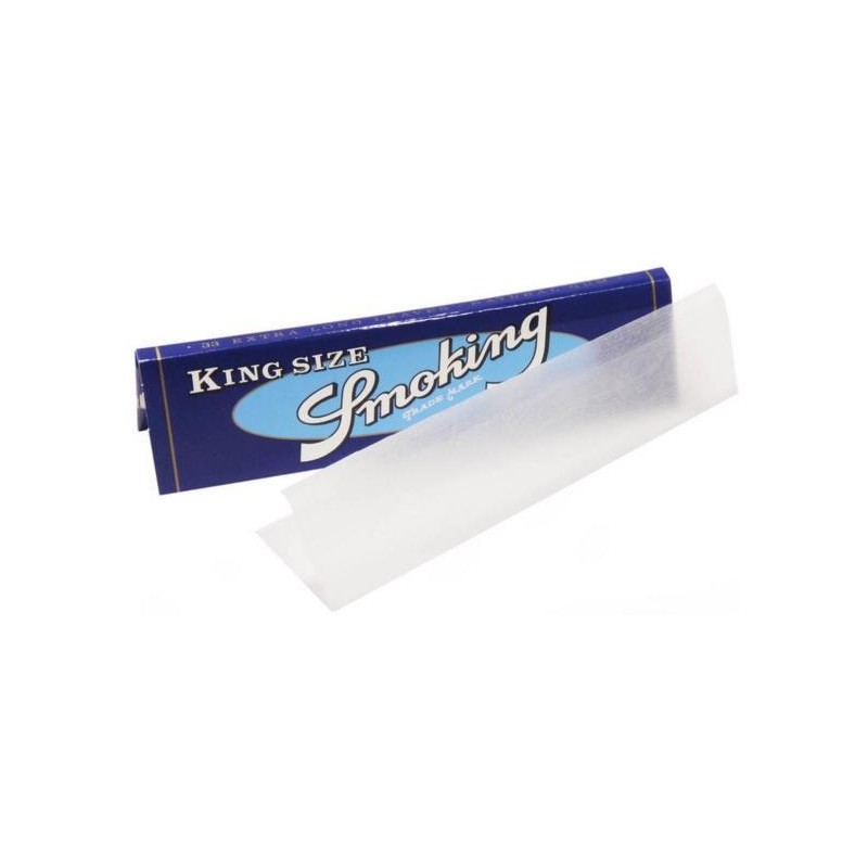 Foite rulat tigari Smoking King Size Blue 50 pachete