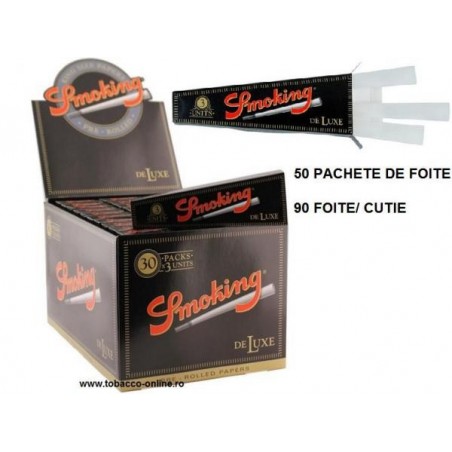 Foite rulat tigari Smoking King Size Pre Rolled 30 pachete
