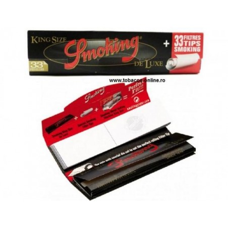 Foite si filtre Smoking King Size De Luxe 33