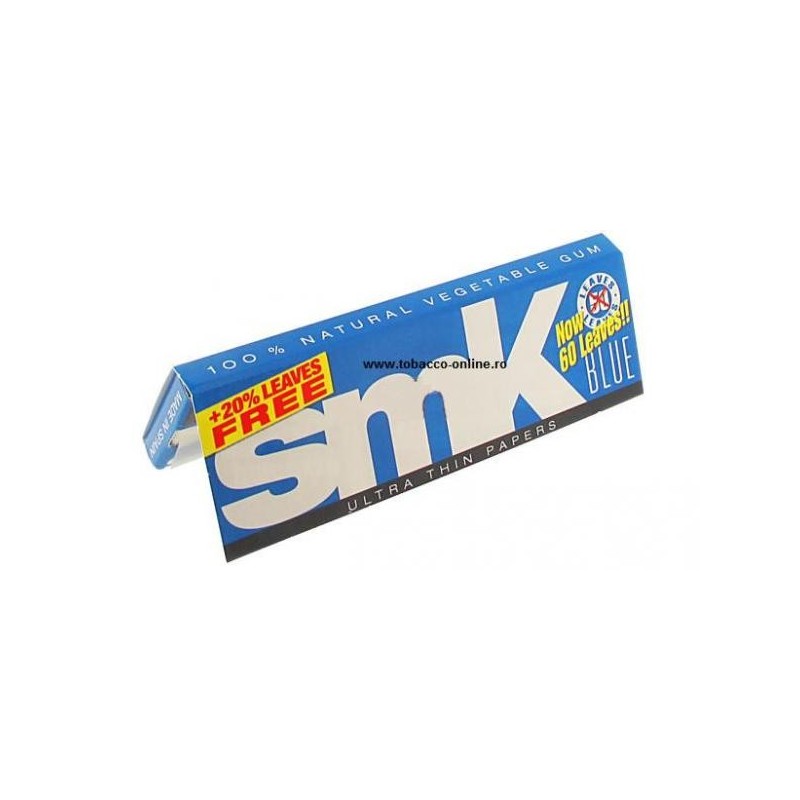 Foite rulat tigari SMK Regular Blue 60