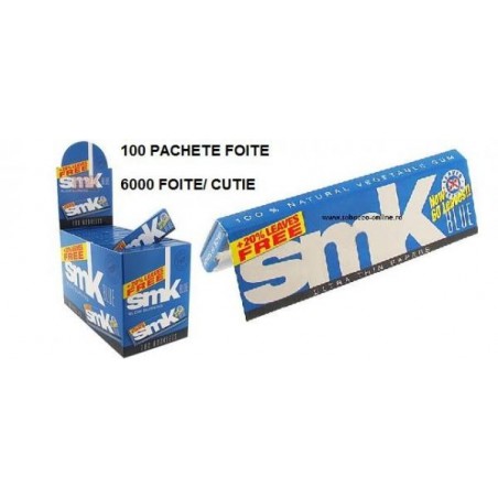 Foite rulat tigari SMK Regular Blue 100 pachete