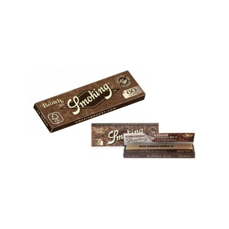 Foite rulat tigari Smoking Regular Brown 60