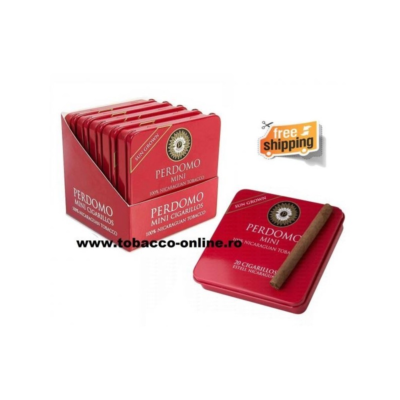 Tigari de foi Perdomo Mini Sun Grown 100