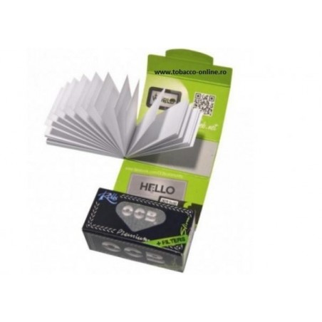 Foita in rola 4 m si filtre carton OCB 24 buc