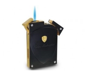 Bricheta Tonino Lamborghini Lynx Matte Black and Gold Torch