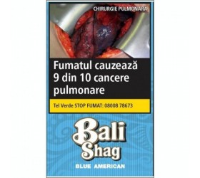 Tutun de rulat Bali Shag Blue American 8 Pachete