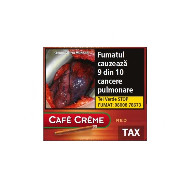 Tigari de foi Cafe Creme Red 10