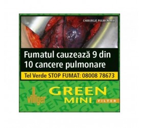 Tigari de foi Villiger Green Mini Filter 10