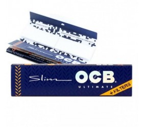 Foite de rulat OCB Slim King Size si filtre carton Ultimate