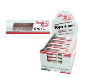 Filtre nicotina David Ross Ryo 6 mm