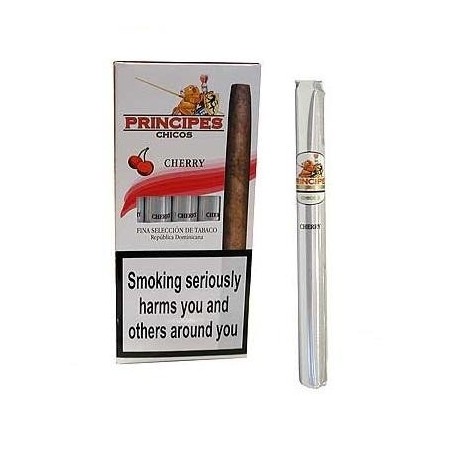 Trabucuri La Aurora Principes Corona Cherry 5