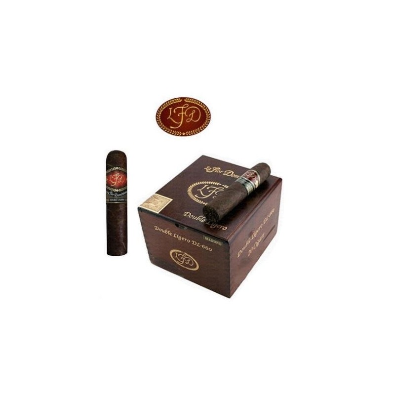 Trabucuri La Flor Dominicana Double Ligero DL 660 Maduro 20