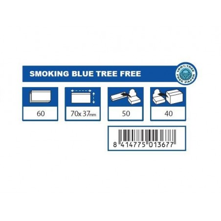 Foite rulat tigari Smoking no 8 Blue