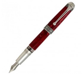 Stilou Aurora Anniversary 80th Red Silver