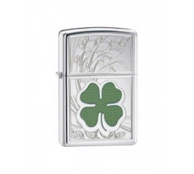 Bricheta Zippo Four Leaf Clover