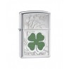 Bricheta Zippo Four Leaf Clover