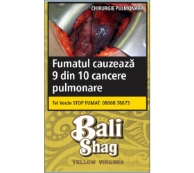 Tutun rulat tigari Bali Shag  Yellow Virginia 40g