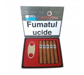 Trabucuri Vega Fina Fortaleza 2 Robusto 10 si cutit cadou