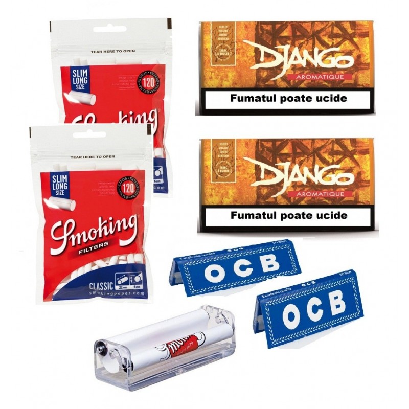 Pachet Start tutun de rulat Django Aromatique