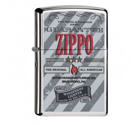 Bricheta ZIPPO 200 Guarantee 145130