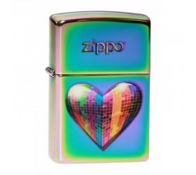 Bricheta Zippo 151 Mosaic Heart