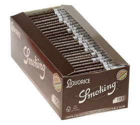 Foite Rulat Smoking Regular Liquorice 50 pachete