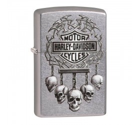 Bricheta Zippo 200 Harley Davidson 5 Skulls