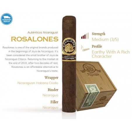 Trabucuri Joya de Nicaragua Rosalones 552 Robusto Grande 20