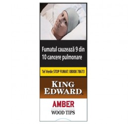 Tigari de foi King Edward Wood Tips Amber 5