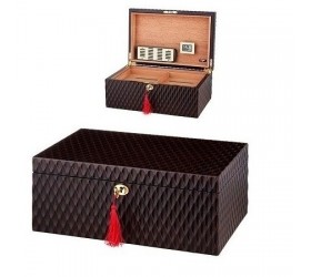 Humidor trabucuri Angelo Deluxe Brown 920029