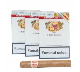 Trabucuri Romeo y Julieta Petit Coronas 5 trabucuri