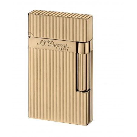 Bricheta S.T. Dupont Gold Plated Vertical Lines