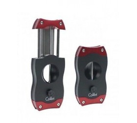Ghilotina trabuc Colibri V Cut Black Red